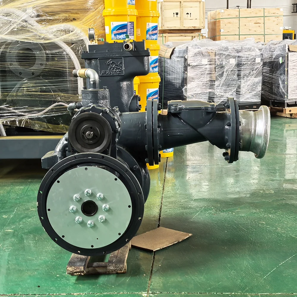 Remote suction intelligent high head centrifugal emergency drainage pump
