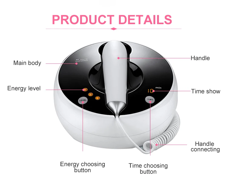 Home high frequency skin rejuvenation device rf facial body