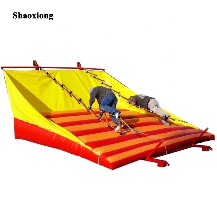 Hot sale inflatable climbing rope ladder, Adults rope ladder climbing inflatables games, Inflatable climbing jacob ladder