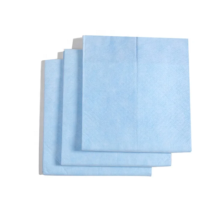 75cm*100cm sterile Disposable Ultra-soft Non-woven Fabric + Breathable Film for Adult Underpad