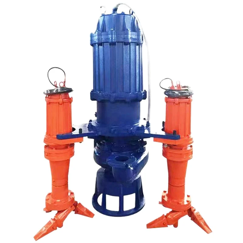 High Chromium Alloy Wear-Resistant Mud Sand Pumping High Power Vertical Submersible Slurry Pump