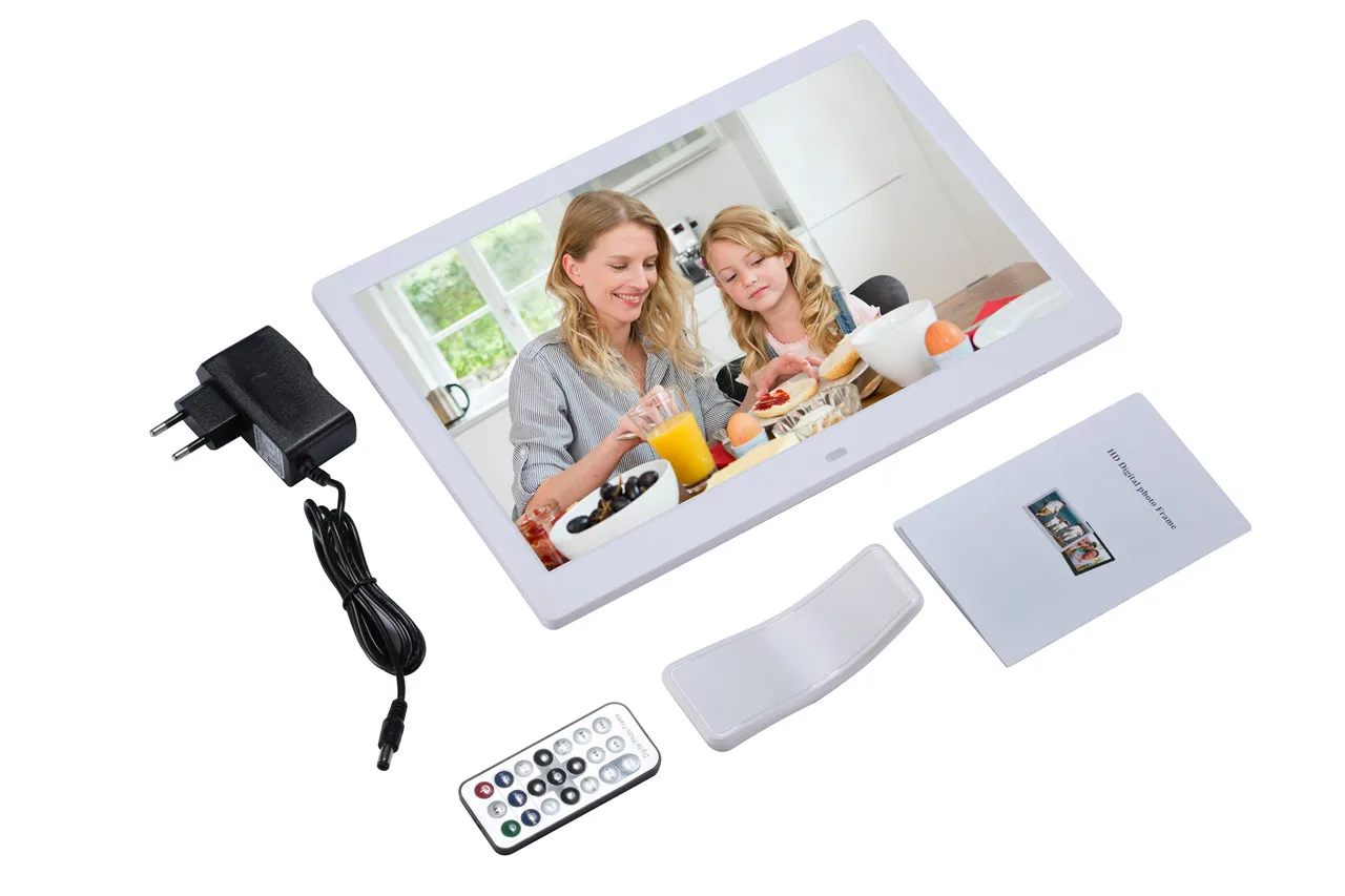 13 дюймов цифровая фоторамка 1280x800 HD картинка/Mp3/видео плеер, цифровой ЖК-рекламный плеер для подъема/магазина/выставки