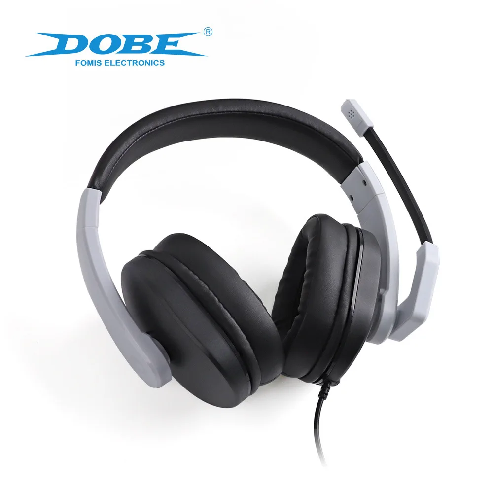2021 Latest Dobe Gaming Earphones Headphones Headsets For PC PS5 PS4 Xbox one 360 Nintendo Switch Headset Headband 3.5 MM USB