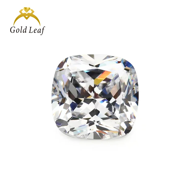 Goldleaf gems Cushion cut loose moissanite stones VVS1 DEF color moissanite GRA Certificate pass diamond tester