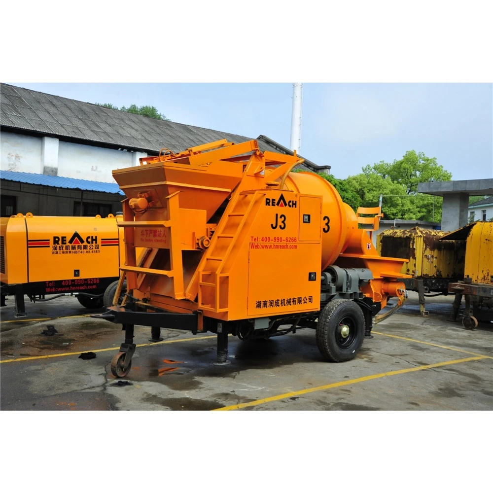 
Self-loading Price Of Hino Mixer Truck Cement Mixing Transiter Bigger 0.5m3 Hopper Diesel 37kw Engine Concrete Pumps Trailer 