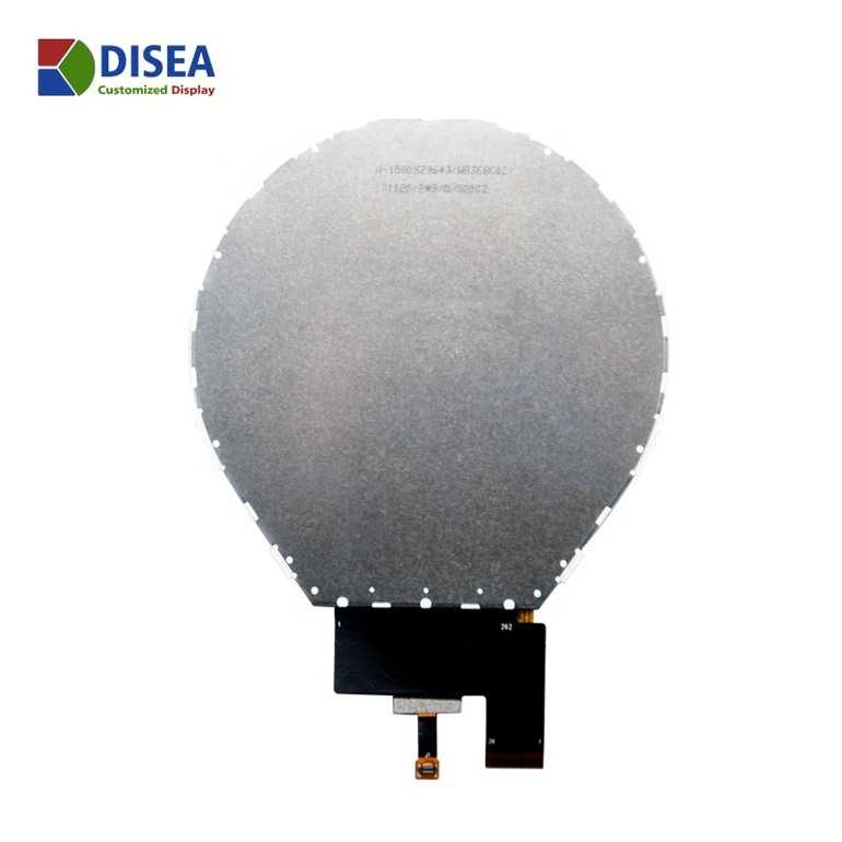 3.4 Inch 800x800 MIPI /39PIN Round Full viewing angle IPS TFT LCD display module