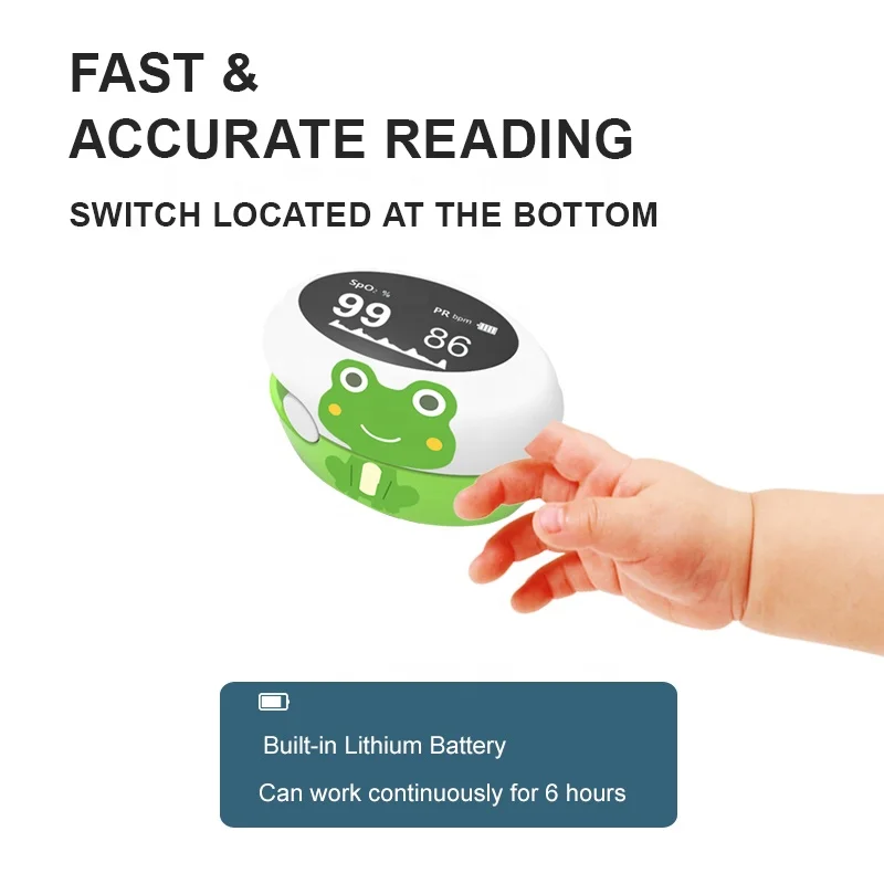 BERRY baby pulse oximeter CE Mini Fingertip Pulse Oximeter Hot selling OLED fingertip pulse oximeter