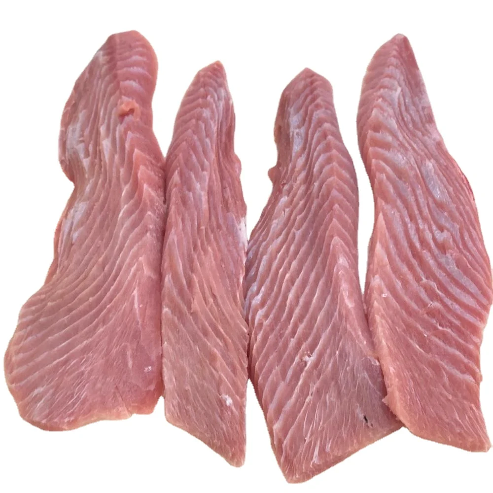 
Best seller IQF Yellowfin frozen Tuna Belly for canned tuna 