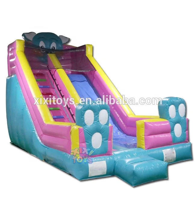 Popular inflatable bull slide / outdoor inflatable dry slide for kids event