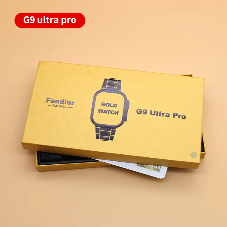 Hot Sale G9 Ultra Pro MAX reloj Sports Call Smartwatch Music Message Reminder Voice Assistant Multi-Language Mode Smartwatch