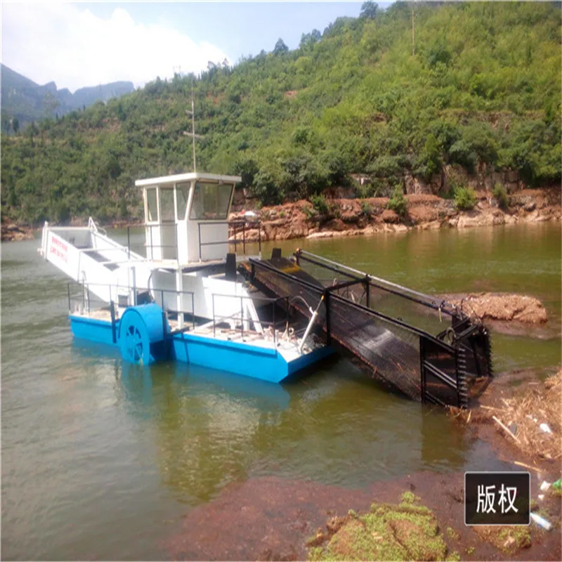 River Cleaning Machine/boat/ship for the Floating Trash Garbage Aquatic Weed in Rivers and Lakes Channel