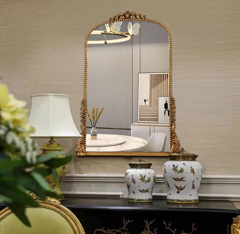 Modern luxury gold mirror