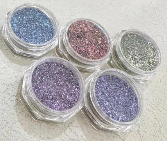 Светоотражающий Блестящий Порошок для ногтей