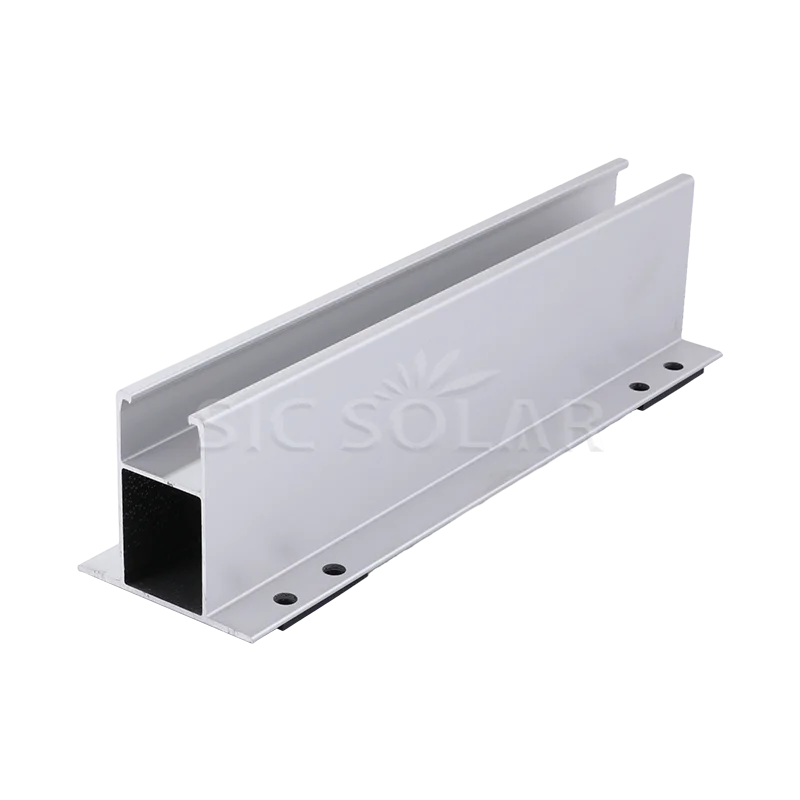 Солнечное крепление мини-рельс солнечная панель Монтажный кронштейн металлическая крыша Солнечный