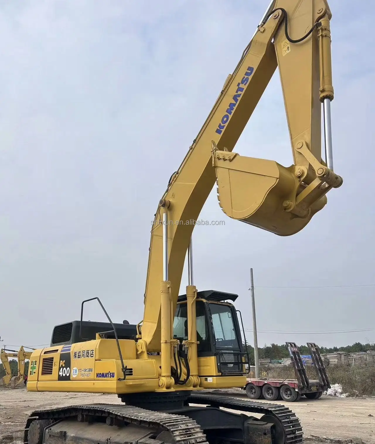 komatsu pc 400 excavator used 40tons Japan original low price 40tons heavy Komatsu pc400 used 40 ton excavator for sale shanghai