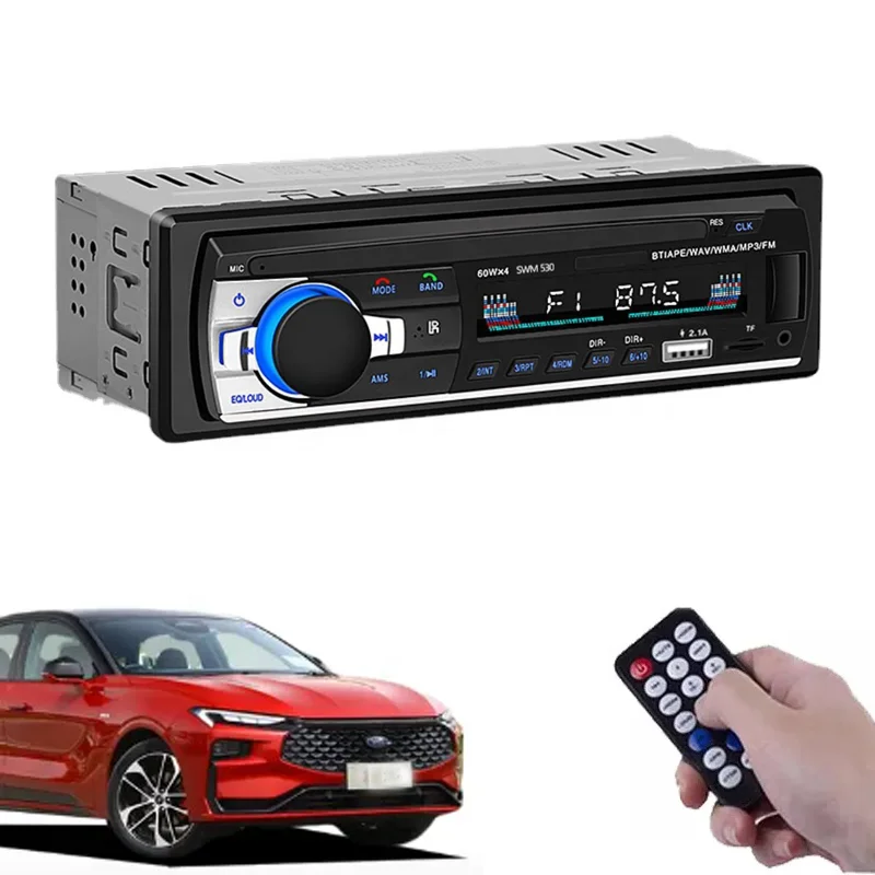 2024 hot Car MP3 Player JSD-520 1 Din Car Stereo avto auto Audio Receiver BT Aux-in Dual USB Charging Port jsd 530 estereo