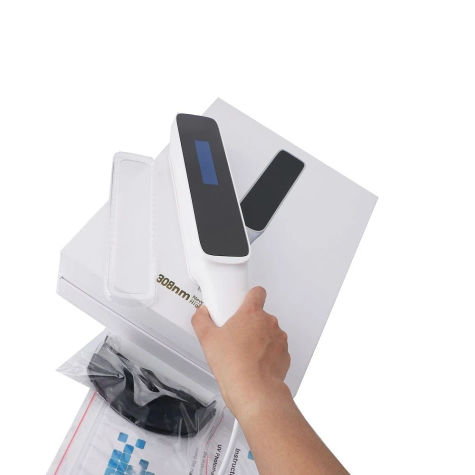 Narrow Band UVB Lamp Psoriasis Vitiligo Uvb Phototherapy 311nm Low Price Phototherapi UV Excimer Skin Analyzer Heat