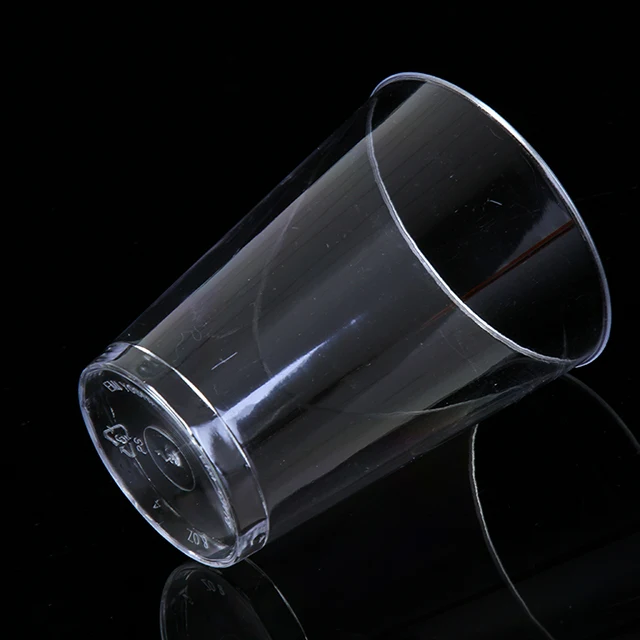High quality PS large 8oz 240ml disposable plastic drinking cup