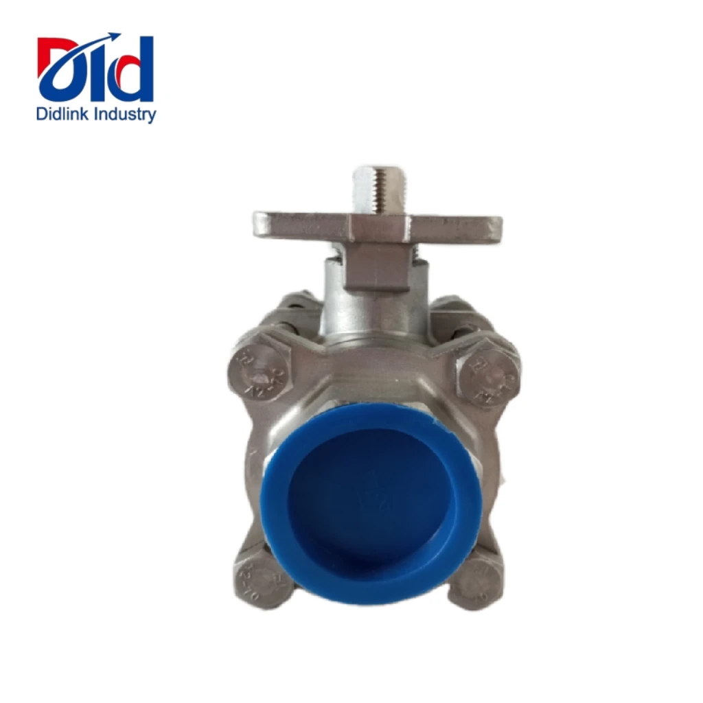 good quality 3-Piece 304 316L 1-1/2inch Stainless Steel Water Valves BSP NPT Threaded High Platform Ball Valve