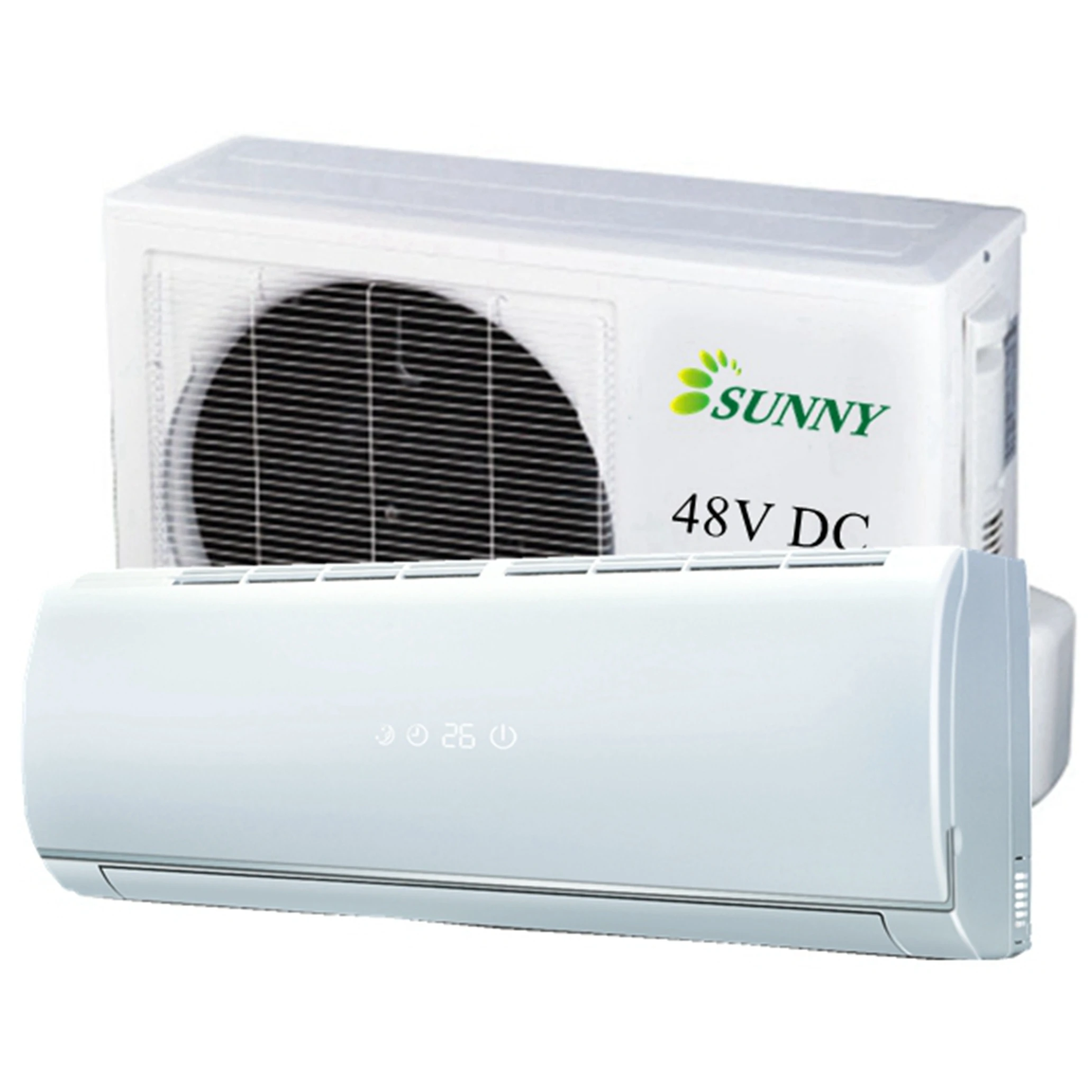 China Manufacturer Good Price 18000btu 100% solar powered air conditioner