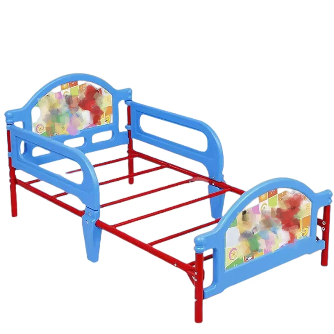 Most selling product  toddler kids cheap plastic bed for kid bedroom furniture