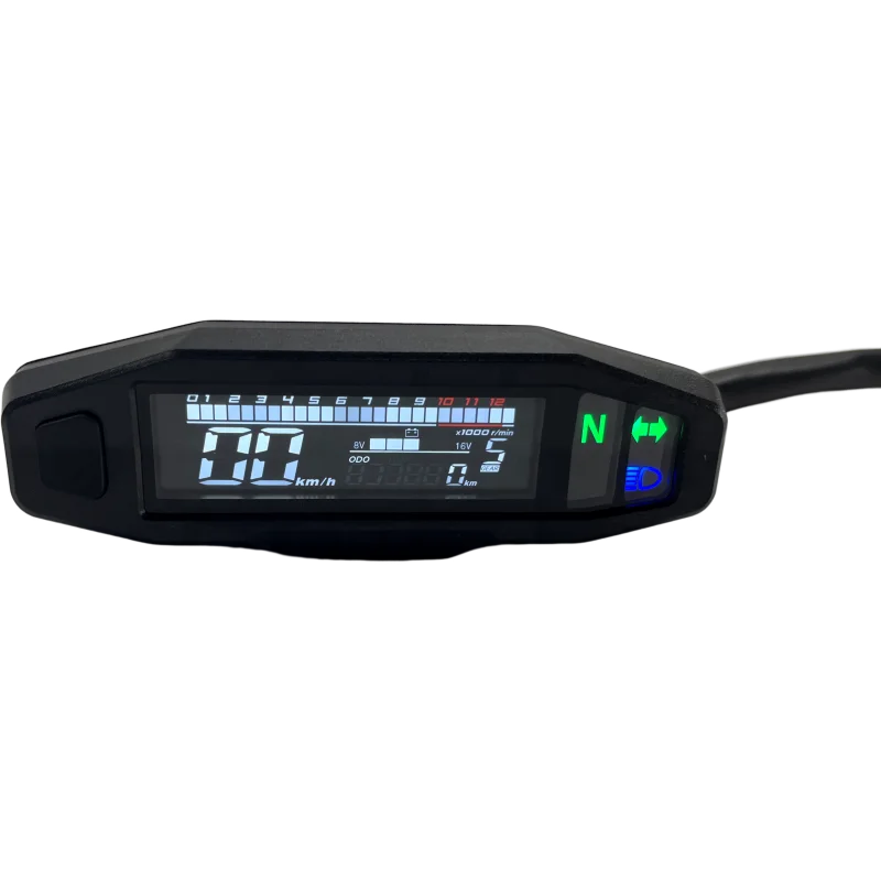 Electric Injection Carburetor Moto LCD Velocimetro 200CC Motorcycle Digital Odometer KR200 KR 200 Meter Speedometer