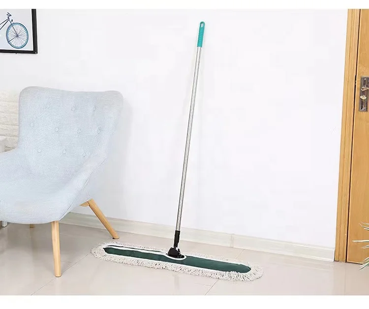 90cm Professional Sweeping Dust Floor Cotton Flat Mop for Lobby Hall Mall Hotel Hospital