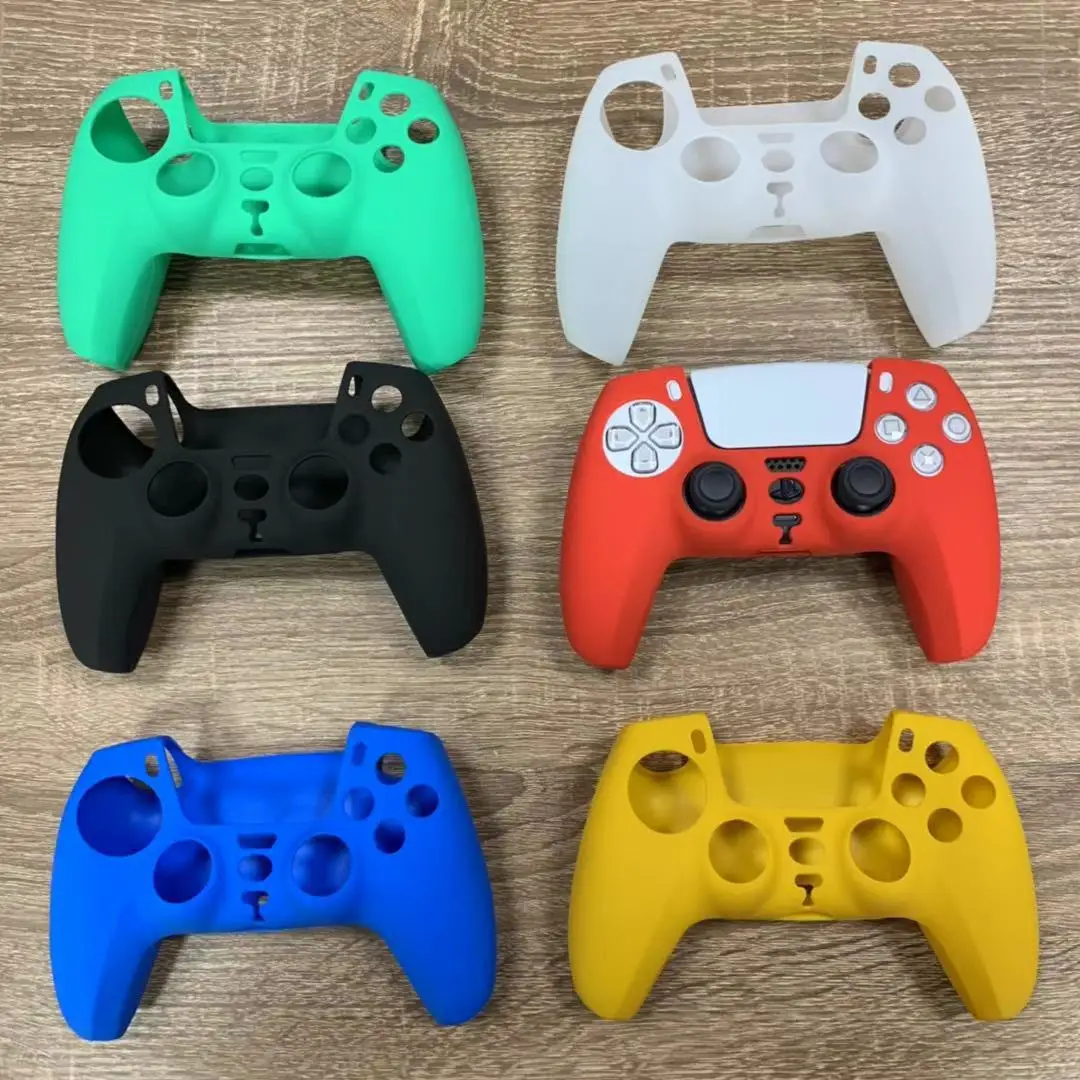 Wholesale Soft Flexible Silicone PS4 PS5 Controller Case Protective Covers
