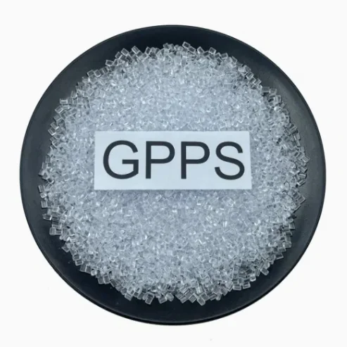 Plastic Raw Material Virgin General Purpose Polystyrene White Pellets GPPS Pg-383m I