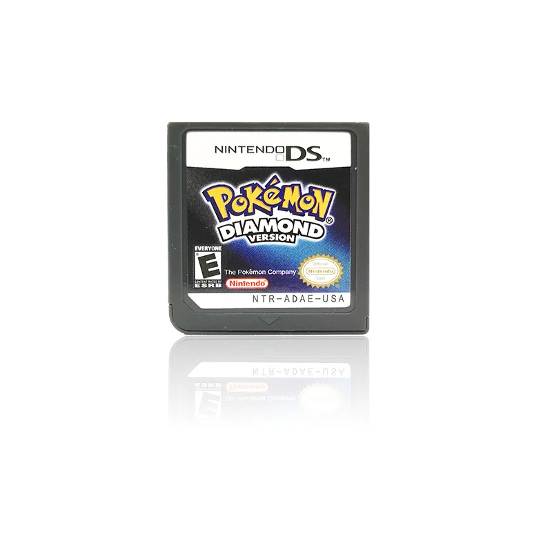 Ретро-ностальгии для SoulSilver HeartGold платины Pokemon игральные карты Nintendo DS NDS NDSL 3DS 3dsll