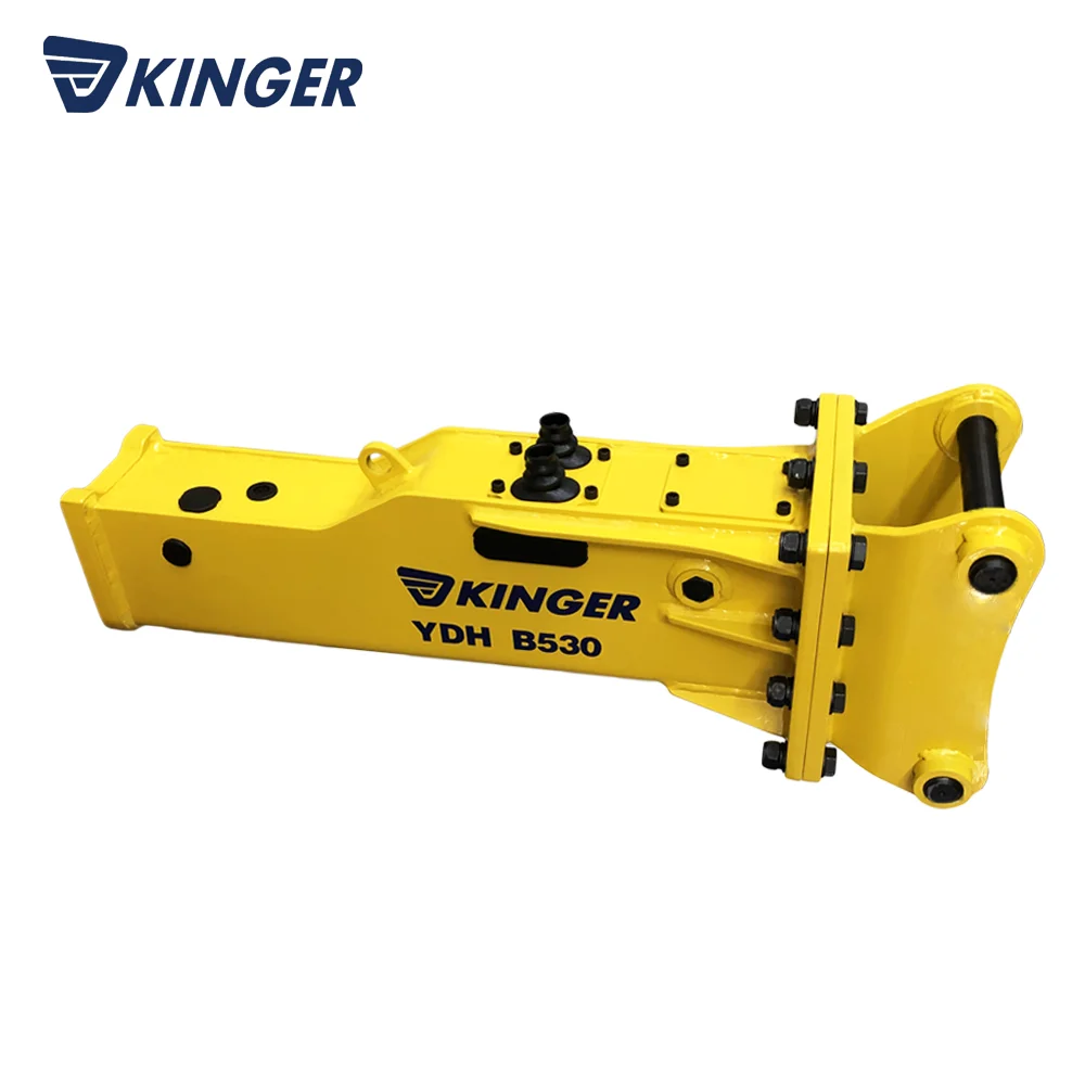 KINGER hydraulic breaker hammer mini skid steer stone breaker machine for sale