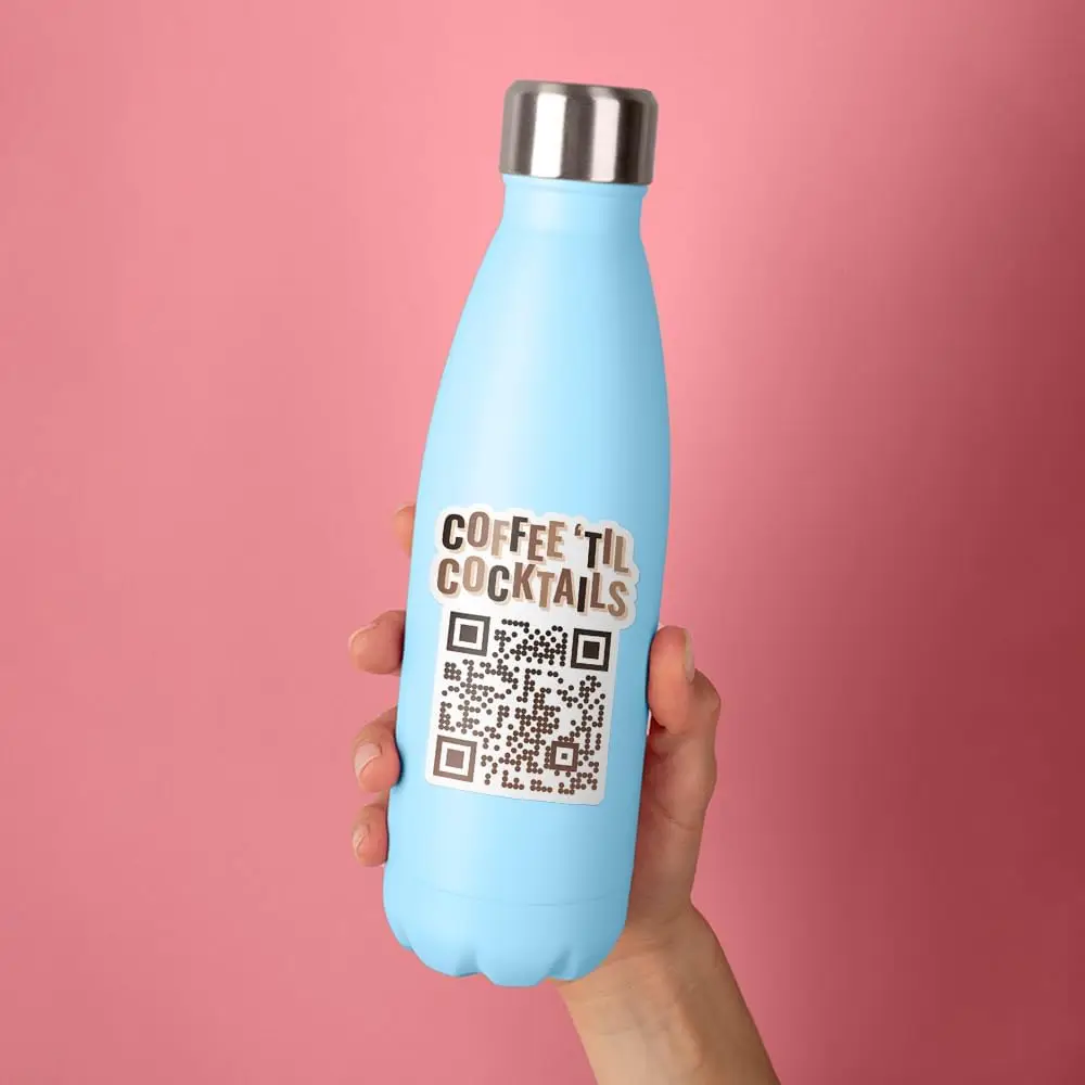 Водонепроницаемая бумага QR-код этикетка наклейка настраиваемый штрих-код с сильной постоянной адгезией промышленного использования в супермаркете