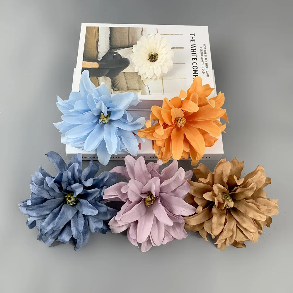 New style 14cm orchid multicolor flowers wedding hall wall flower arrangement accessory fake flowers