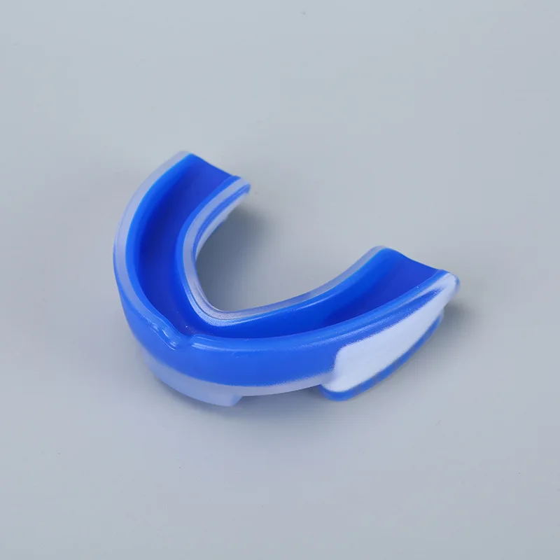 Custom Brand Food Grade EVA Mouthpiece teeth guard braces sports Kids Boxing MMA Gear Adult Football Mouthguard