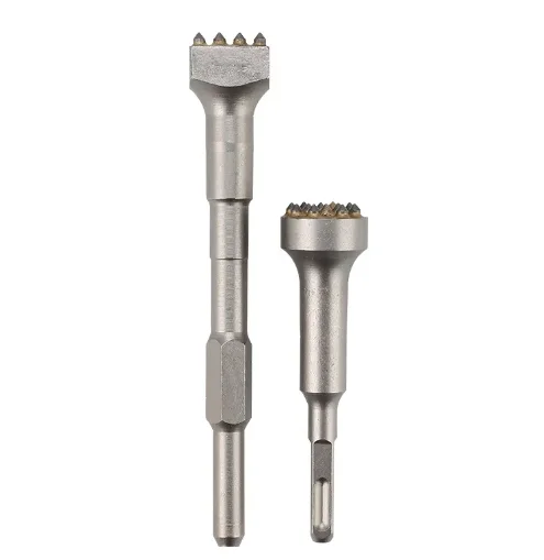Autoerizo SDS Max Shank Long Length 32mm Square Head 16 Teeth Hammer Chisel Bushing Drill Bit