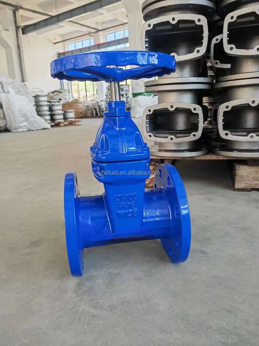 YFA Cast steel WCB Rising Stem Hard Sealing Wedge Flange Type Manual High Temperature Resistant Gate Valve