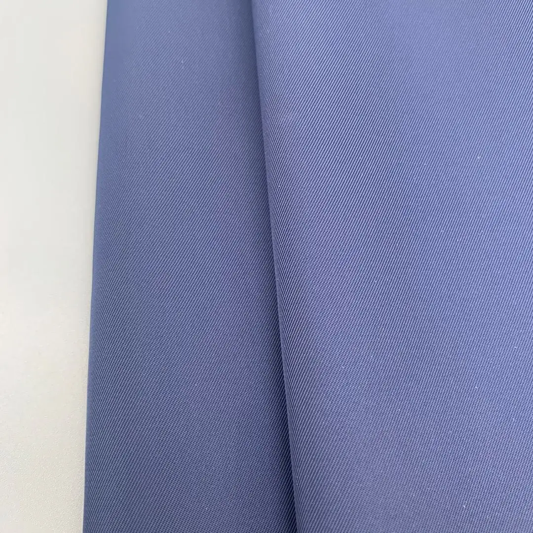 100% polyester 2/2 twill imitation memory PA coating cold-proof fabric for outdoor materials