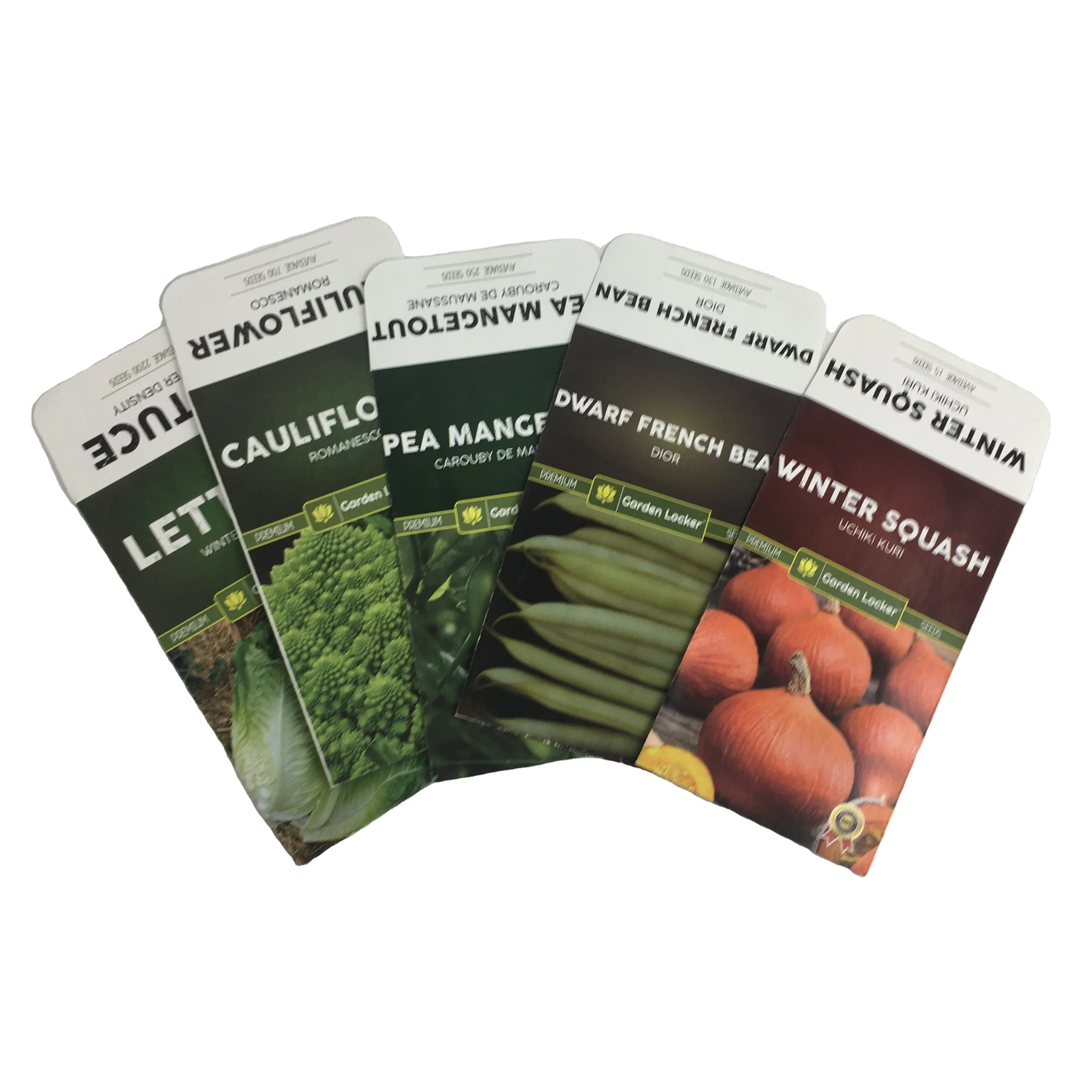 Custom Printable Self-sealing Seed Packet Envelopes Plant Seeds