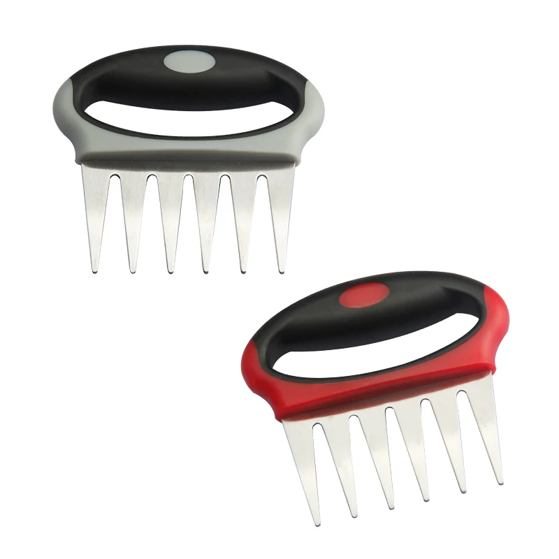 High Quality Sharp Blades Stainless Steel Bear Claw Metal Meat Shredder For BBQ Pulled Pork