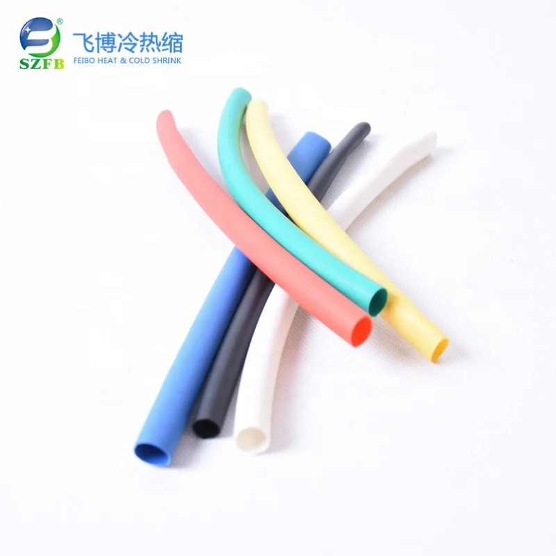 Sleeve Double Wall Silicone Rubber Shrinkable Heat Shrink Tubing With Glue