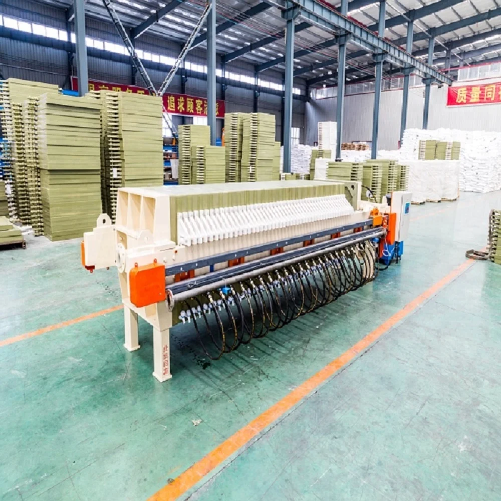 Dazhang High pressure filtering machine automatic membrane filter press manufacturer filtro prensa de membrana