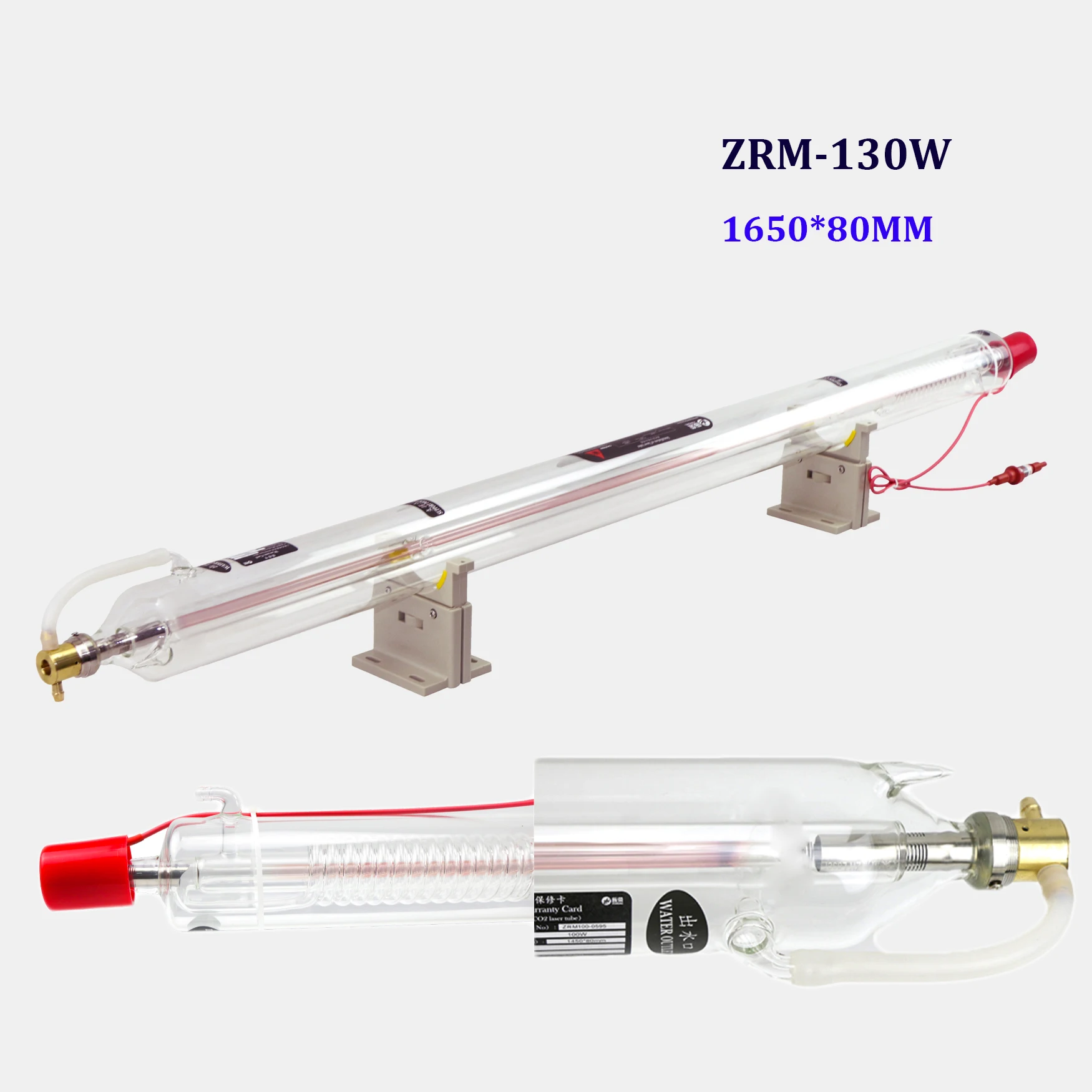 ZuRong Factory Sold ZRM co2 laser glass laser tube 80W 100W 130W 170W ZRM Laser Tube With Warranty time 10months