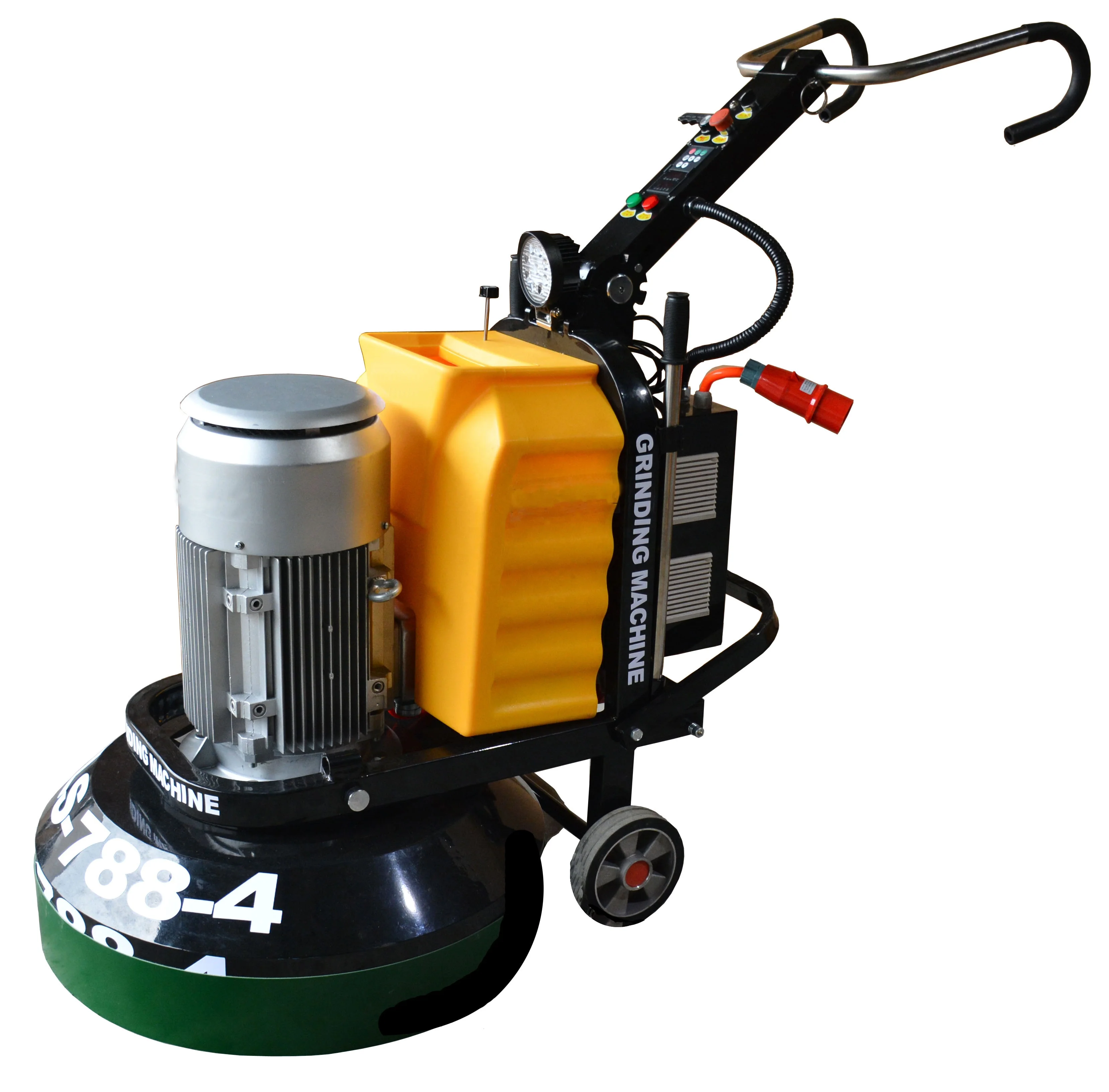 Planetary concrete grinder