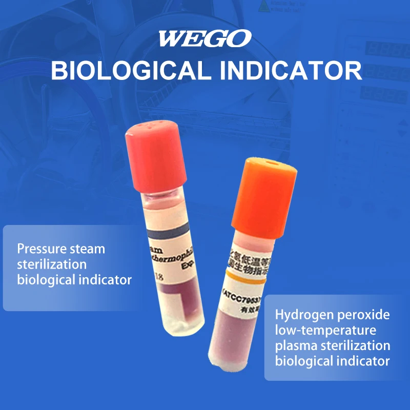 WEGO Pressure steam autoclave sterilization monitor rapid reader and Biological indicator