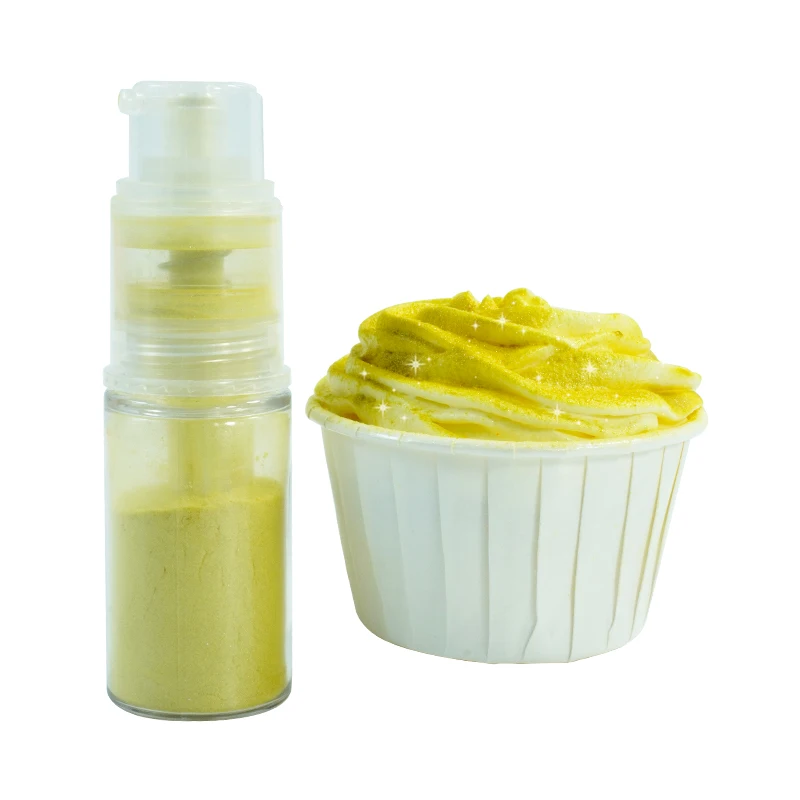 Food Coloring E171 Free Edible Shimmer Dusting Powder for Cakes Cocktail