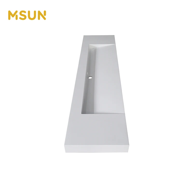 Malaysia Cabinet Countertop Bathroom sink Resin Stone Hand Wash Basin Sinks