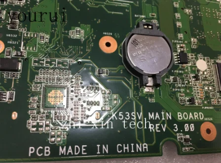 Высокое качество материнская плата yourui для ноутбука ASUS K53SV REV 3 0 DDR3 GT540M 2 Гб 100% Протестировано гарантия качества