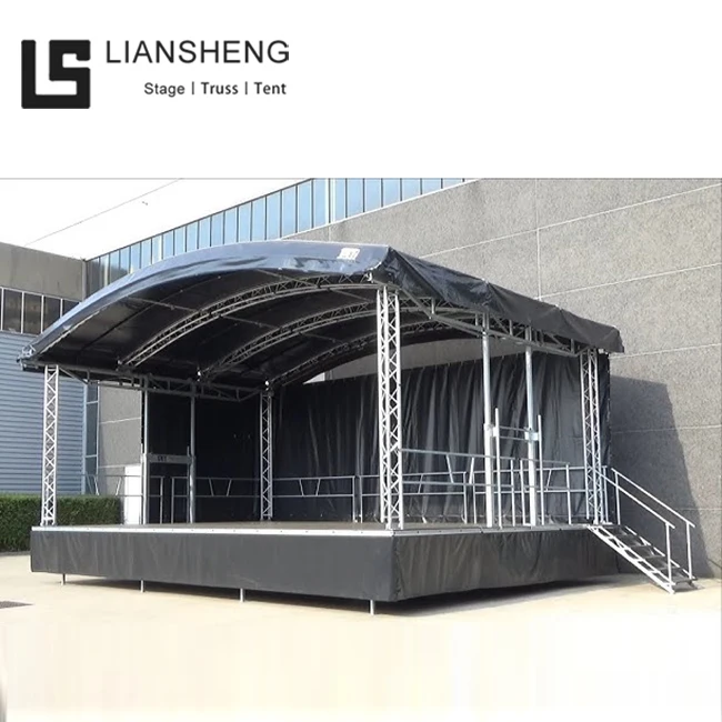 New Design Top Quality Silver Color Truss Aluminum Alloy Truss Stage for Events