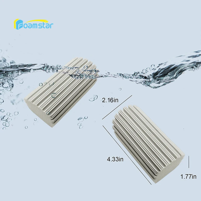 New Design Factory Hot Sale Car Sponge Roll Shape Damp PVA Washing Sponge Car Wash Cleaning Sponge