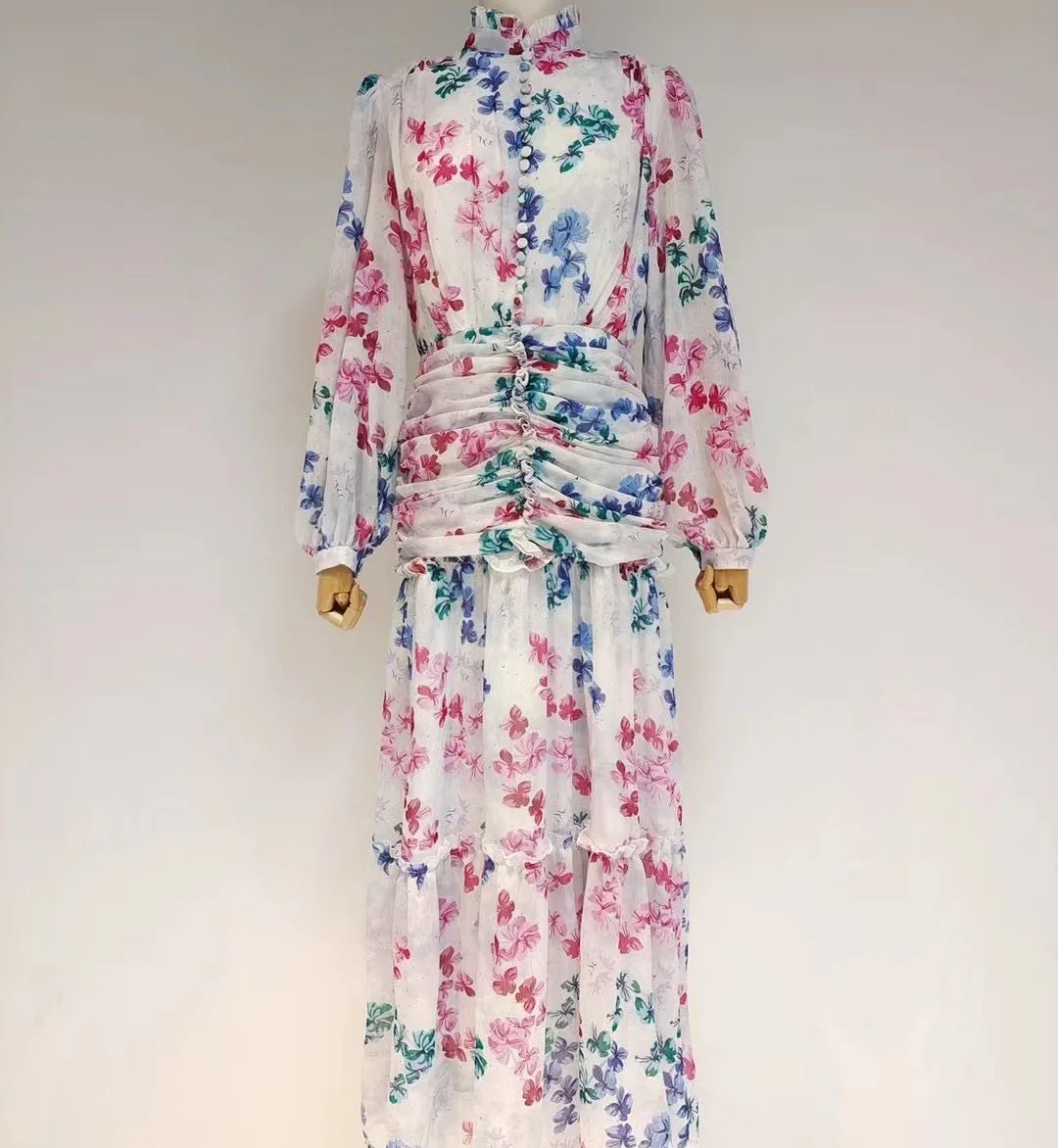 Красивое кружевное платье принцессы во французском стиле; Очень сказочное приталенное нарядное платье для девочек